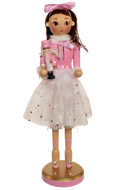 Christmas Cheer All Year 12" Clara Brunette Ballerina Nutcracker F2342