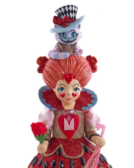 Christmas cheer all year 13" decorative queen of hearts nutcracker by Kurt Adler