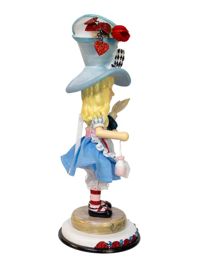 13" Alice in Wonderland Hollywood Nutcracker by Kurt Adler Christmas Cheer All Year
