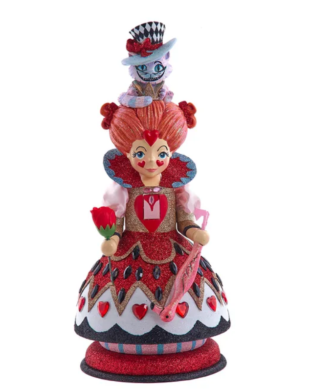 Christmas cheer all year 13" decorative queen of hearts nutcracker by Kurt Adler