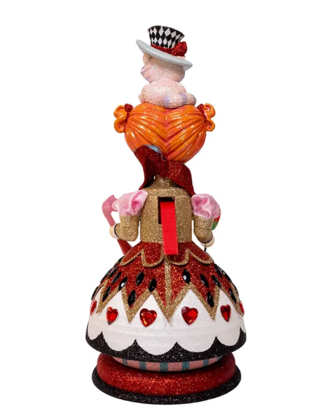Christmas cheer all year 13" decorative queen of hearts nutcracker by Kurt Adler