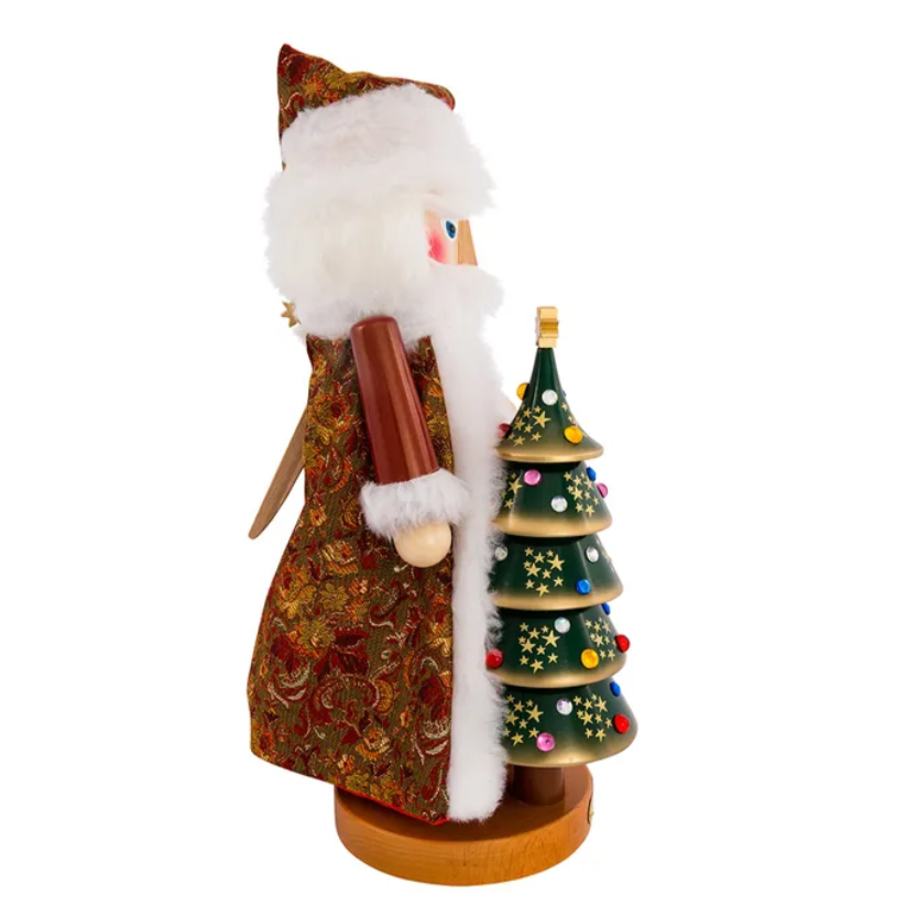 Christmas Cheer All Year 17" Steinbach O Tannenbaum Musical Santa Nutcracker ES1989
