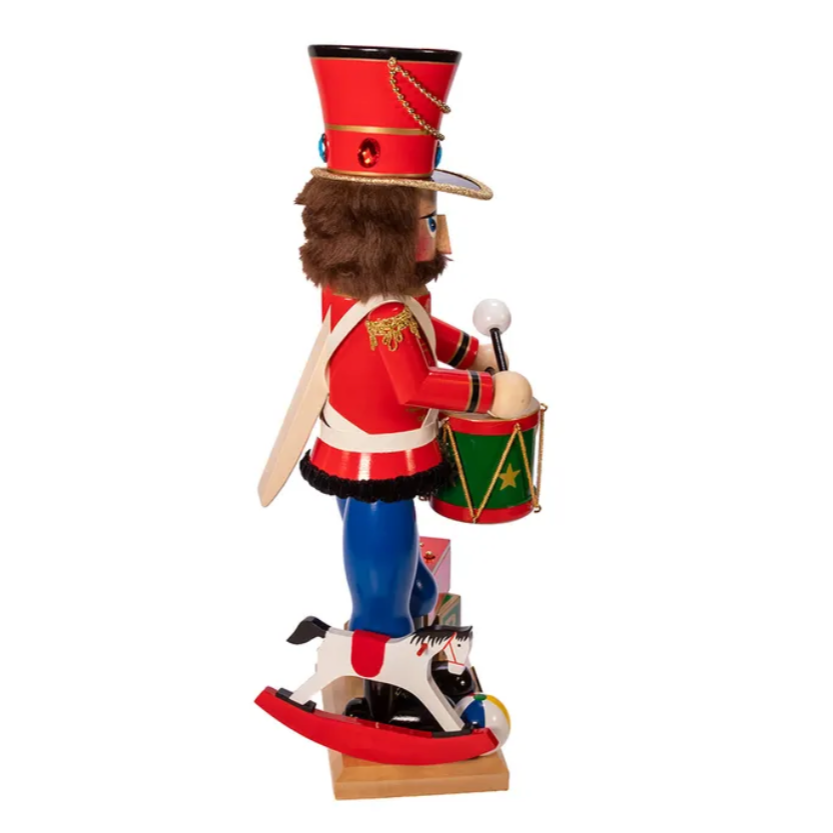 Christmas Cheer All Year 18" Steinbach March Of The Wooden Soldier Musical Nutcracker ES3012