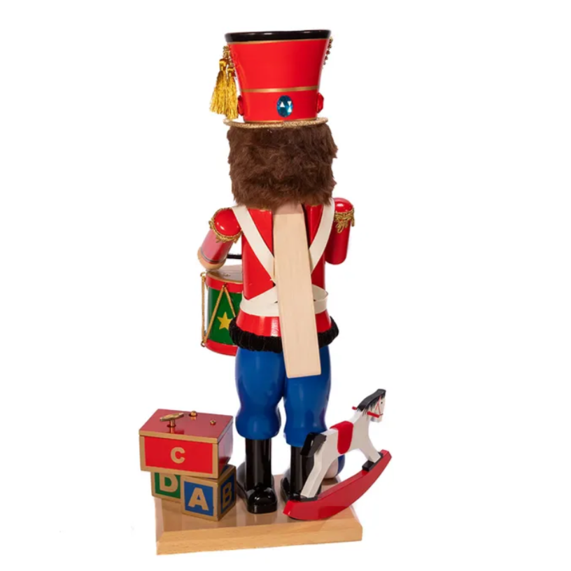 Christmas Cheer All Year 18" Steinbach March Of The Wooden Soldier Musical Nutcracker ES3012