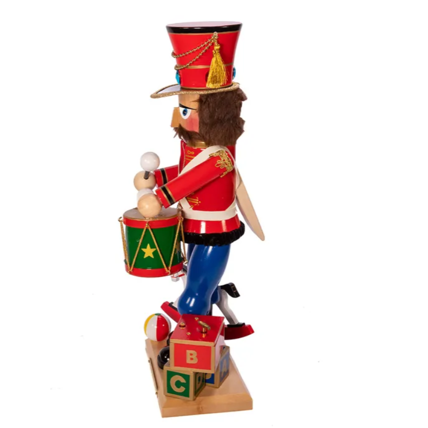 Christmas Cheer All Year 18" Steinbach March Of The Wooden Soldier Musical Nutcracker