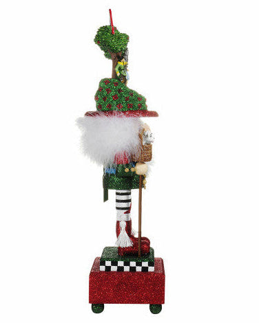 Christmas Cheer All Year Dorothy and Wizard of Oz Hollywood Glittered Kurt Adler Nutcracker with Toto Cowardly Lion Tin Man Scarecrow and Golden Brick Road