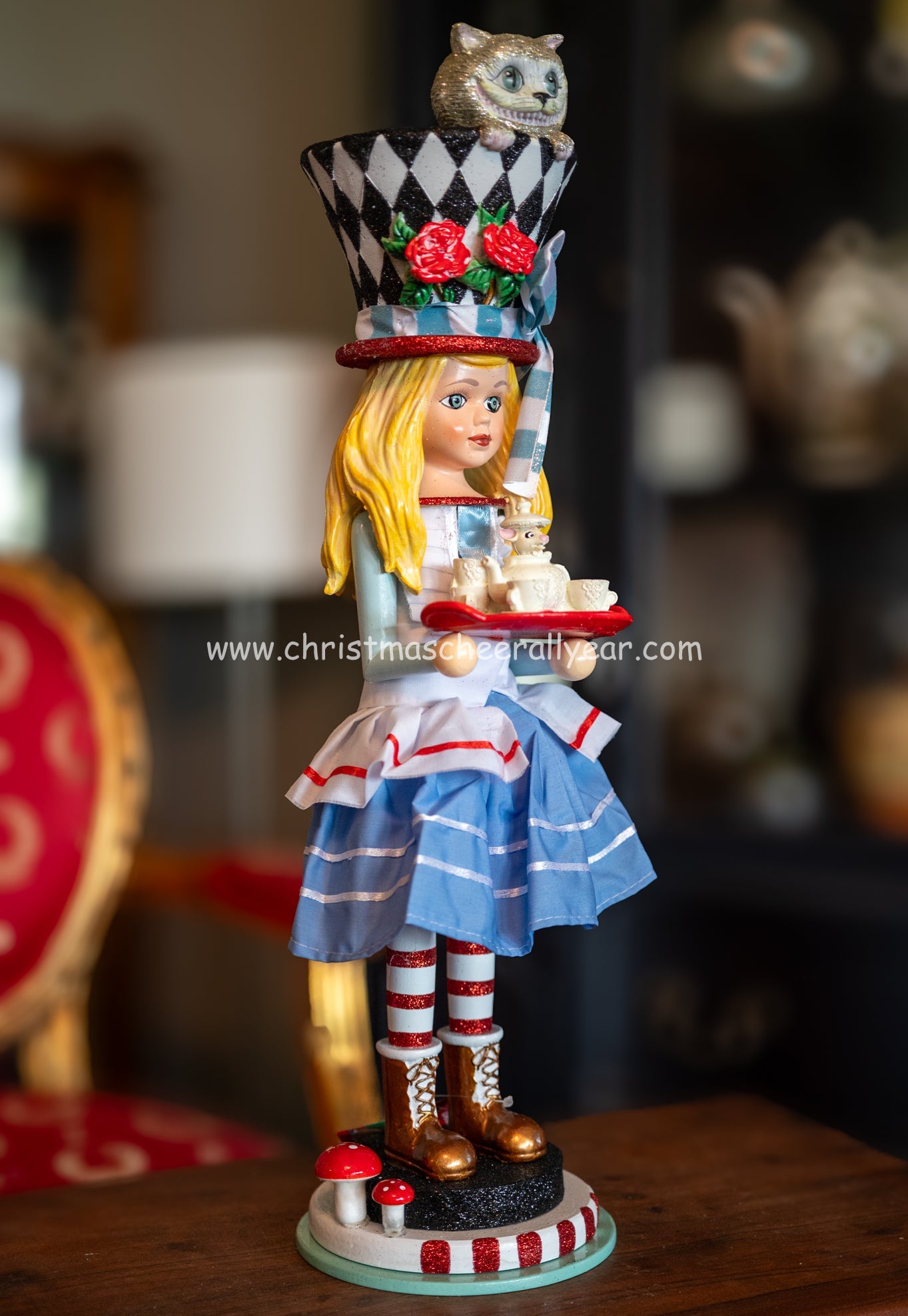 Alice in Wonderland Nutcracker by Kurt Adler