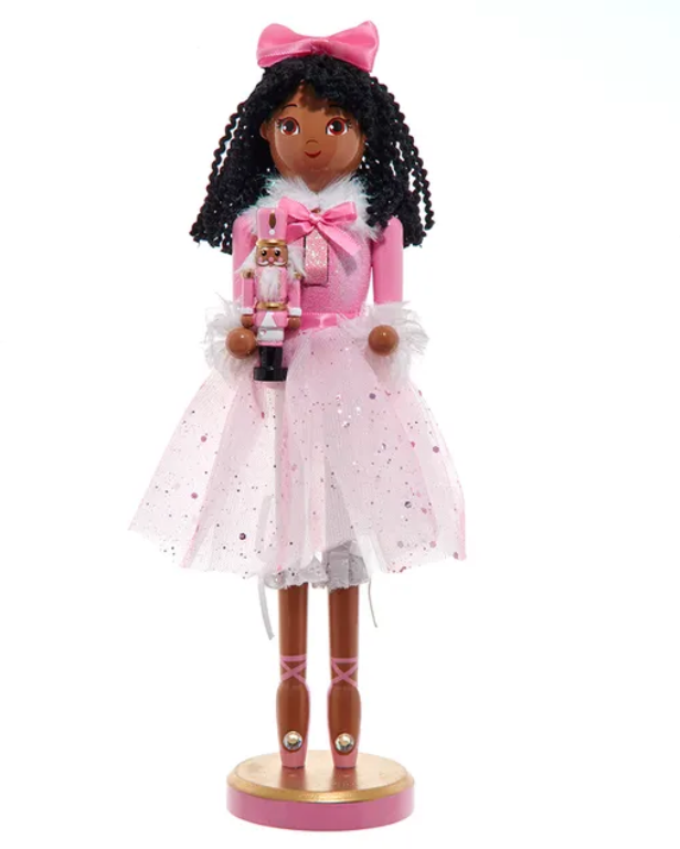 Christmas Cheer All Year 12" Black Clara Ballerina Nutcracker F2269 by Kurt Adler Nutcracker Ballet