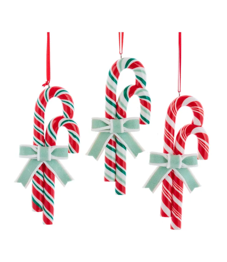 The Canton Christmas Shop Candy Cane Ornament Assortment by Kurt Adler