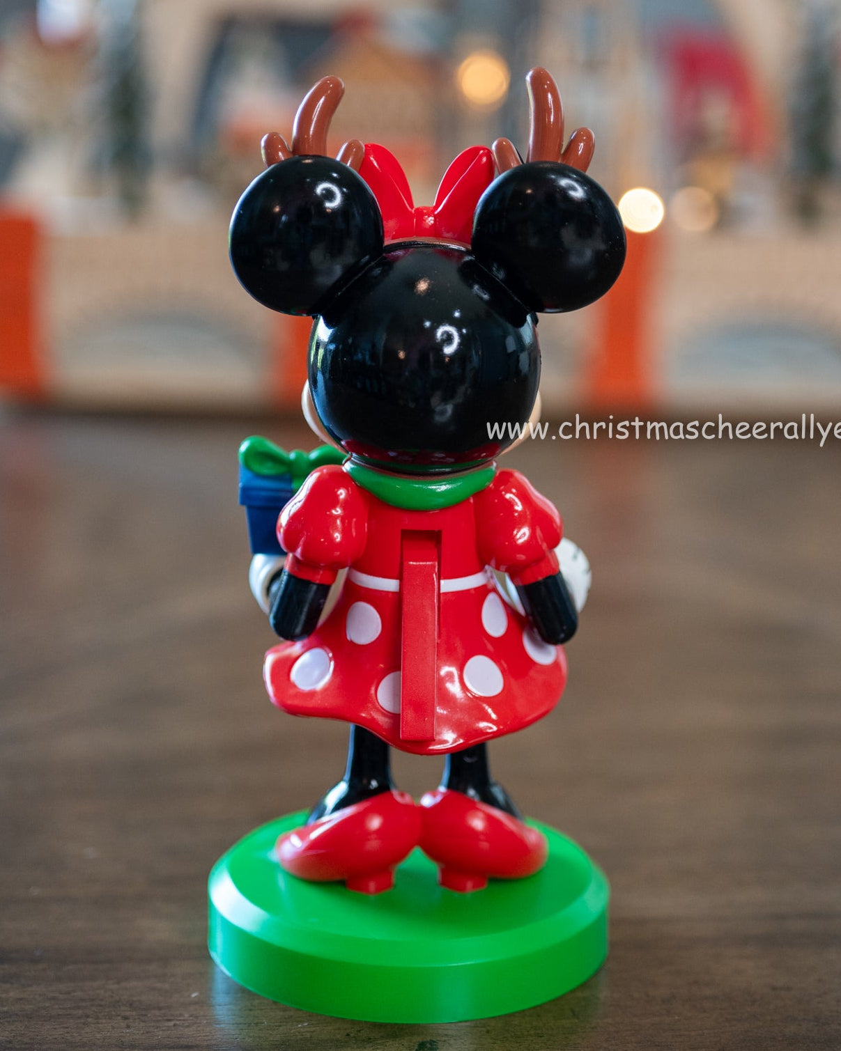 Christmas Cheer All Year Minnie Mouse with present Nutcracker
