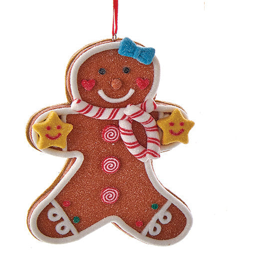 Christmas Cheer All Year Gingerbread Man Ornament Kurt Adler