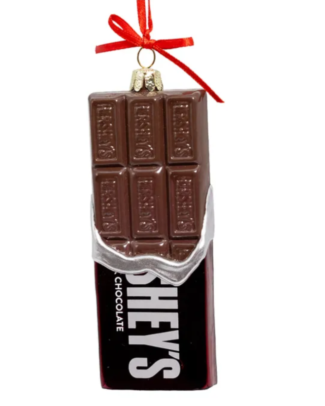Christmas Cheer All Year Hershey's™ Glass Chocolate Bar Ornament
by Kurt Adler