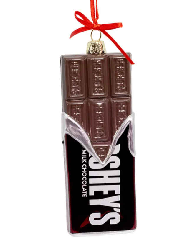 Christmas Cheer All Year Hershey's™ Glass Chocolate Bar Ornament
by Kurt Adler