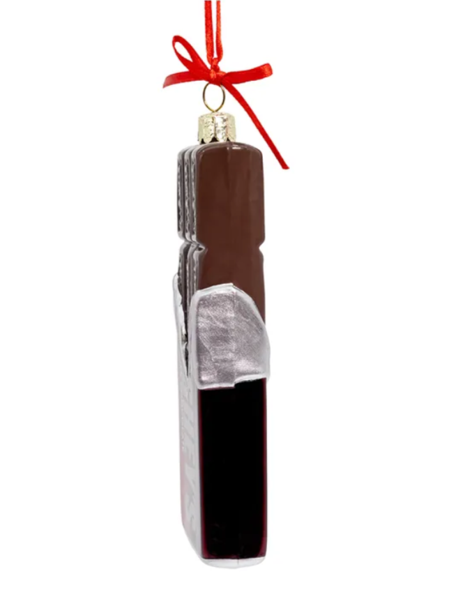 Christmas Cheer All Year Hershey's™ Glass Chocolate Bar Ornament
by Kurt Adler