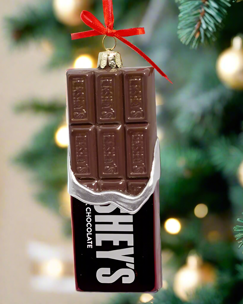 Christmas Cheer All Year Hershey's™ Glass Chocolate Bar Ornament
by Kurt Adler