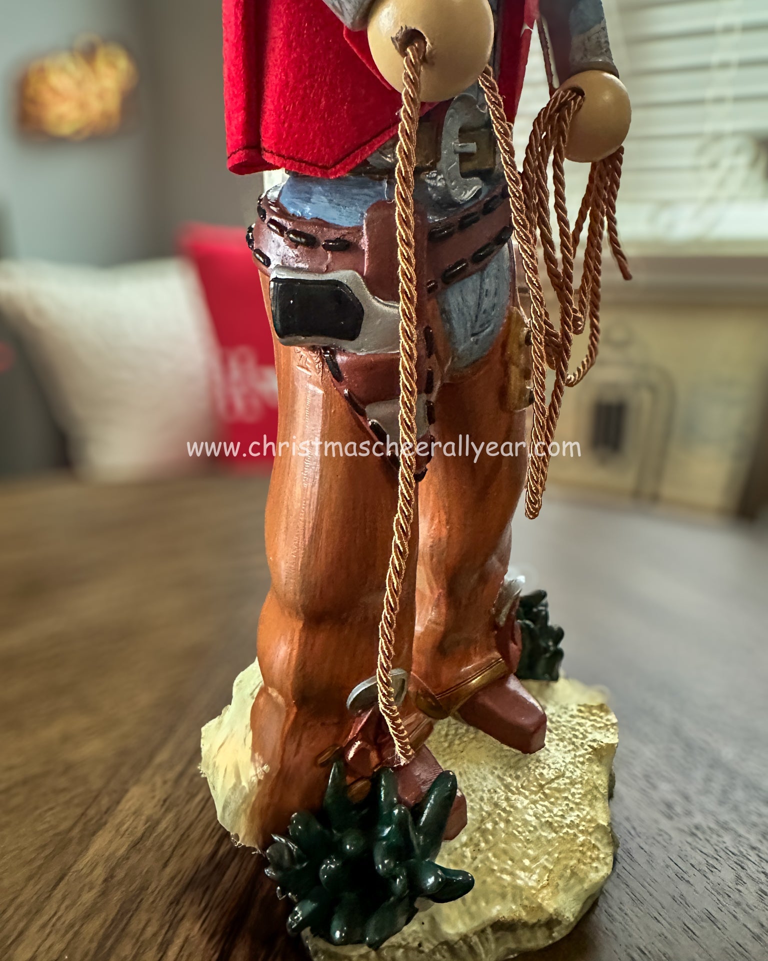 Nutcrackers for all year with this Kurt Adler cowboy nutcracker available at Christmas Cheer All Year