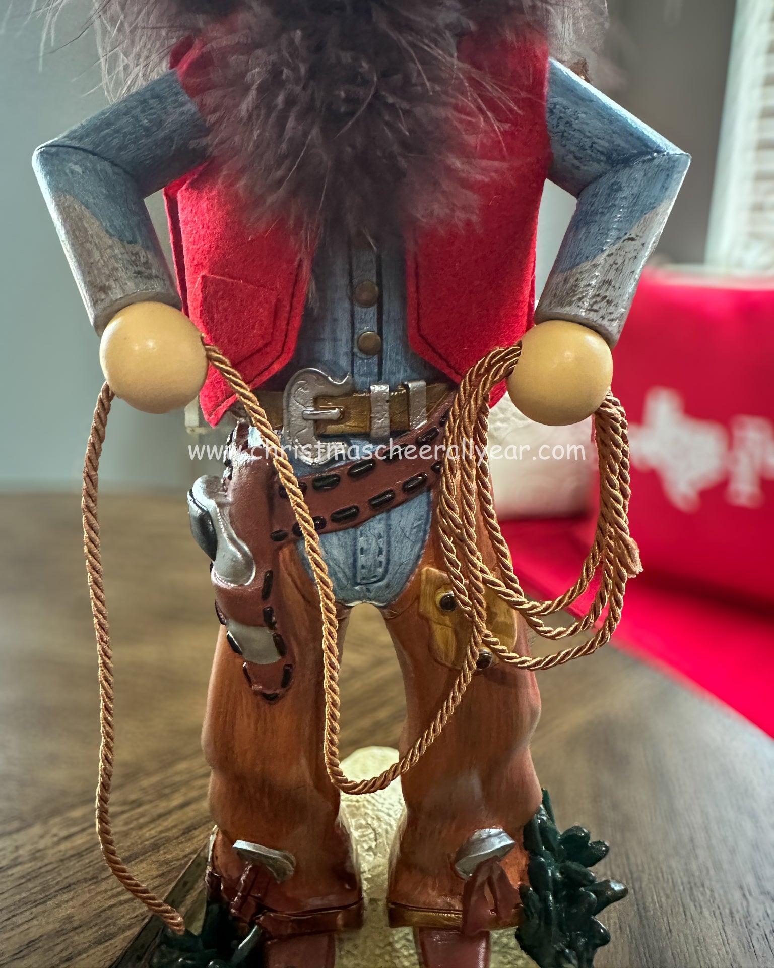 Hollywood Nutcracker Cowboy nutcracker at Christmas Cheer All Year