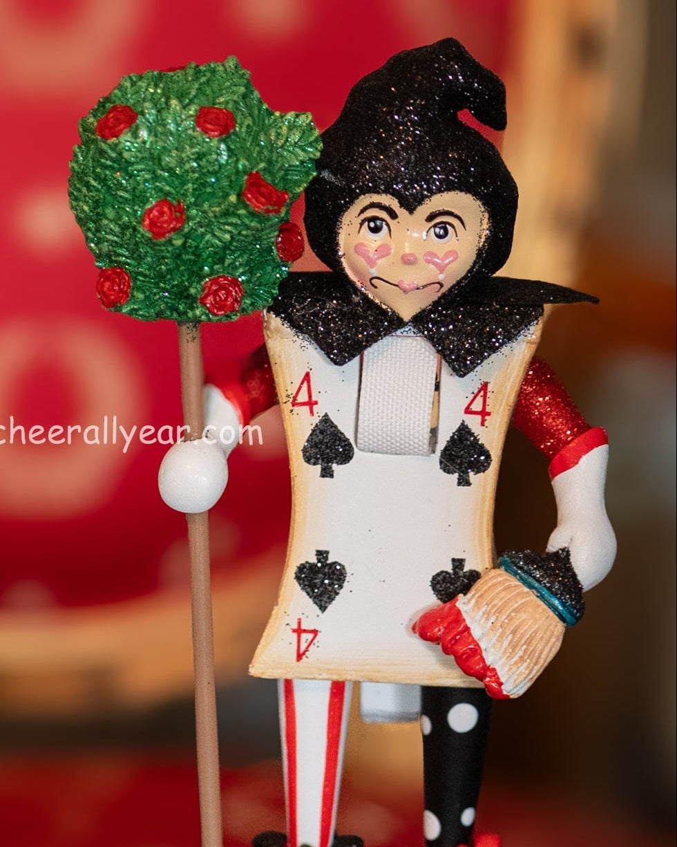 The Queen's Guards Nutcrackers from Alice in Wonderland available at Christmas Cheer All Year