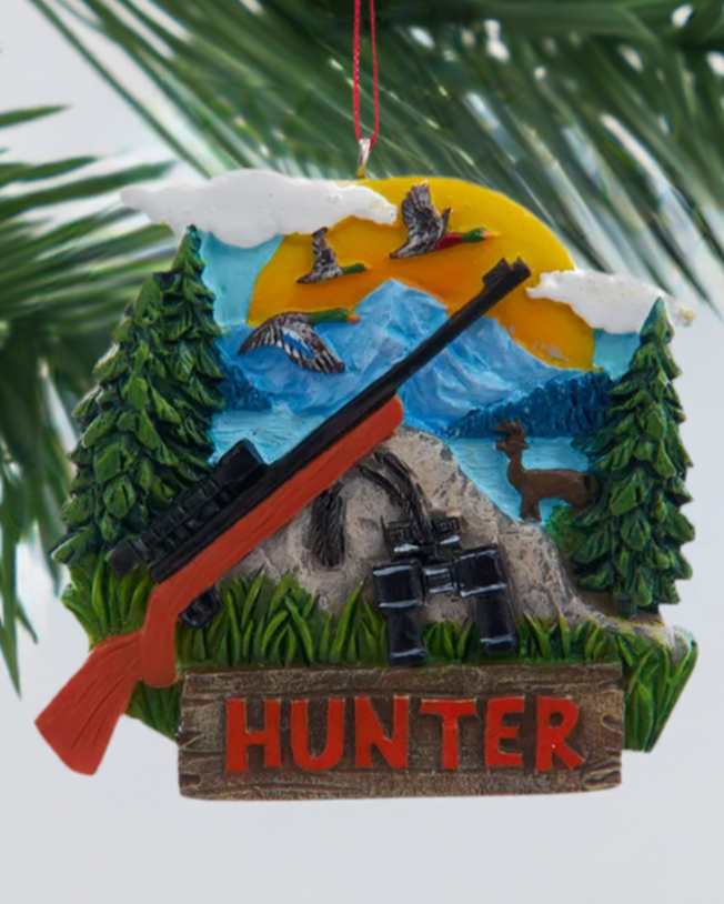 Christmas Cheer All Year Hunters Ornament by Kurt Adler