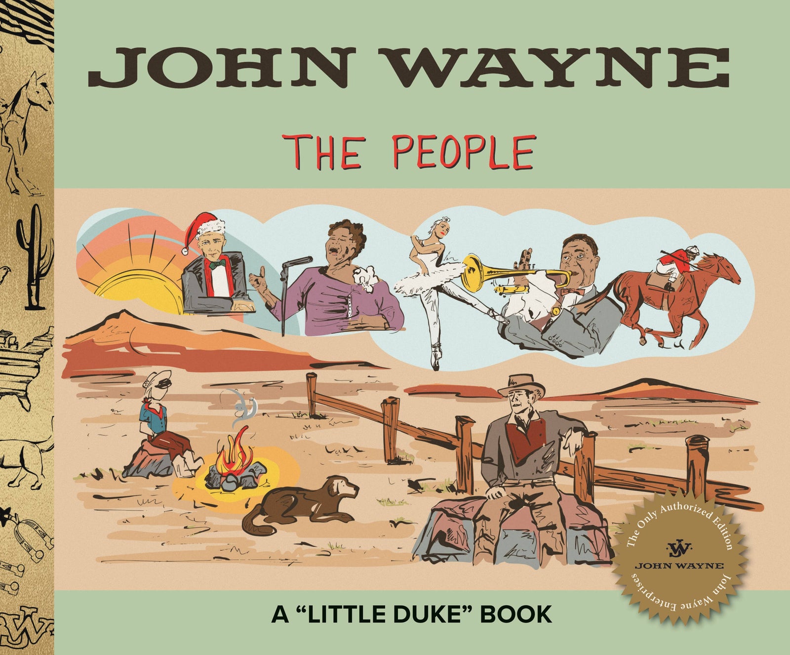 John Wayne's The People Little Duke Book Christmas Cheer All year