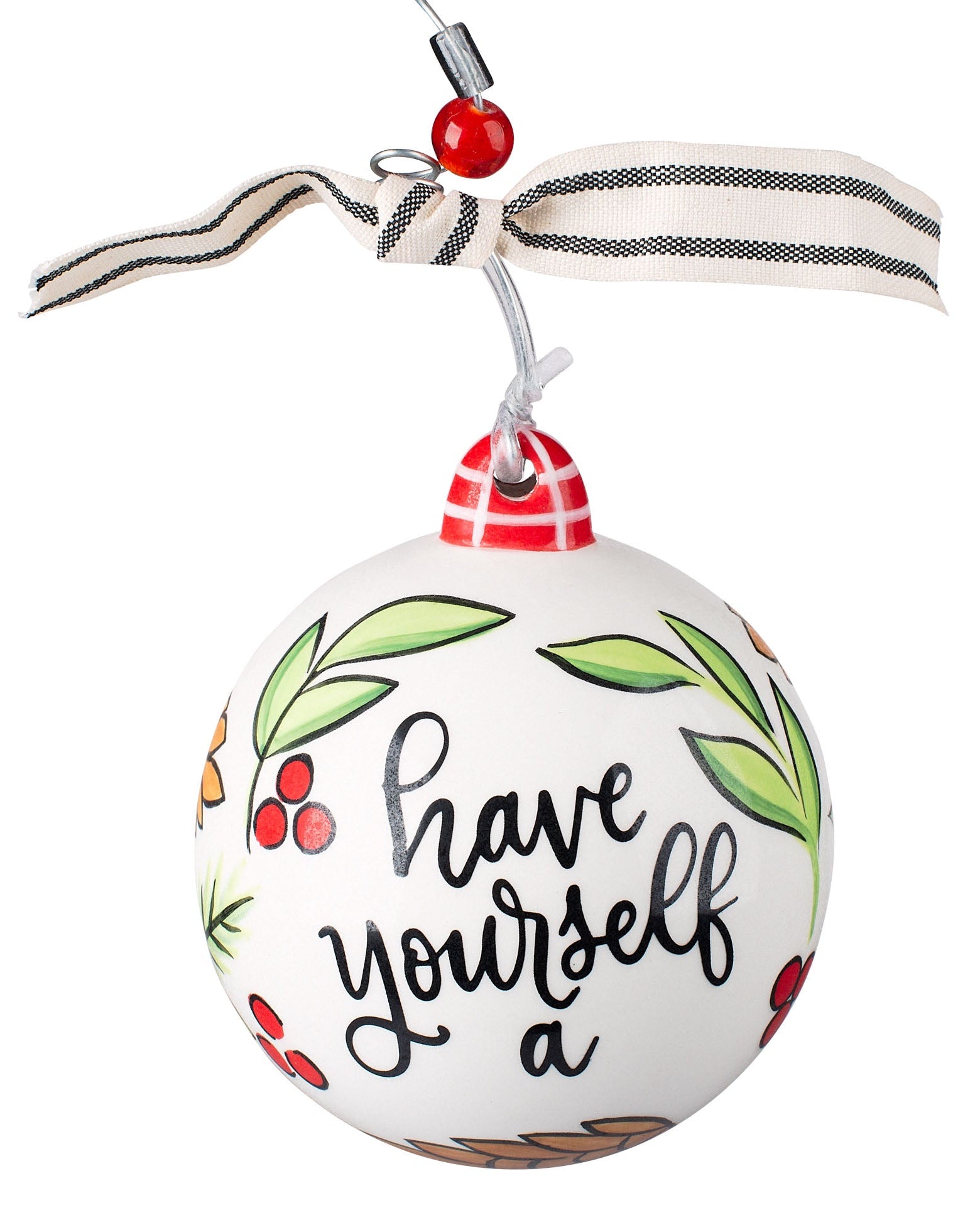 The Canton Christmas Shop Have Yourself a Merry Little Christmas Ornament by Glory Haus Front View