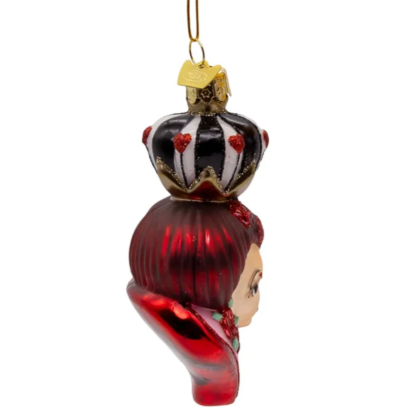 Christmas Cheer All Year Queen of Hearts Noble Gem Ornament Kurt Adler Alice in Wonderland