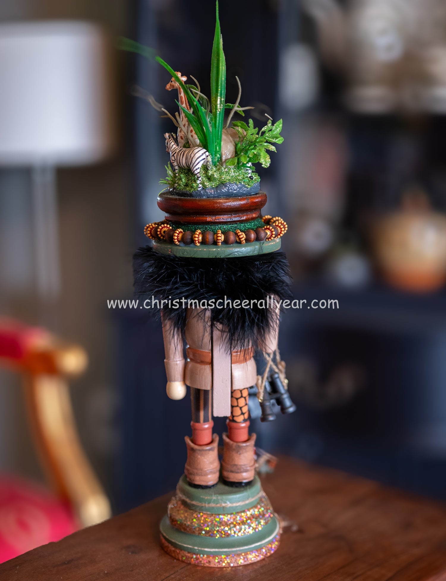 A nutcracker for every season, the Kurt Adler Safari nutcracker available online at Christmas Cheer All Year