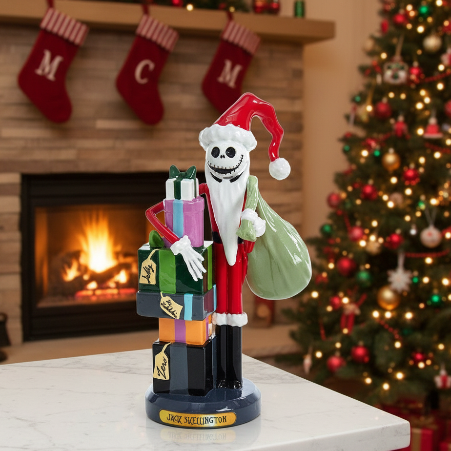 Christmas Cheer All Year 6 inch Jack Skellington Nutcracker Disney Nightmare Before Christmas Kurt Adler