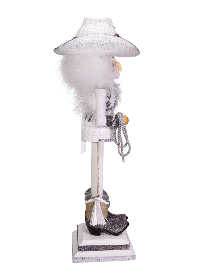 Christmas Cheer All Year Kurt Adler 19" Rhinestone Cowboy Hollywood Nutcracker