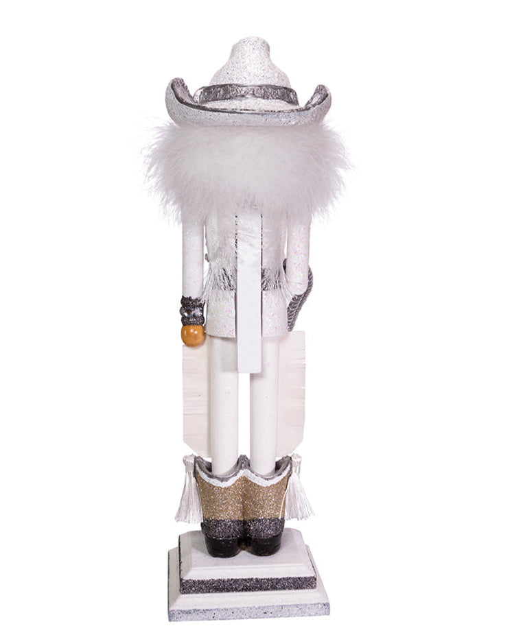 Christmas Cheer All Year Kurt Adler 19" Rhinestone Cowboy Hollywood Nutcracker
