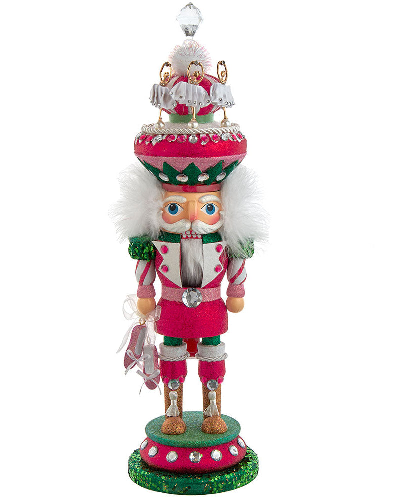 Christmas Cheer All Year 16" Hollywood Nutcrackers™ Ballet Soldier Nutcracker HA0644 Ballerina Swan Lake The Nutcracker Ballet Pink and Green Glittered
