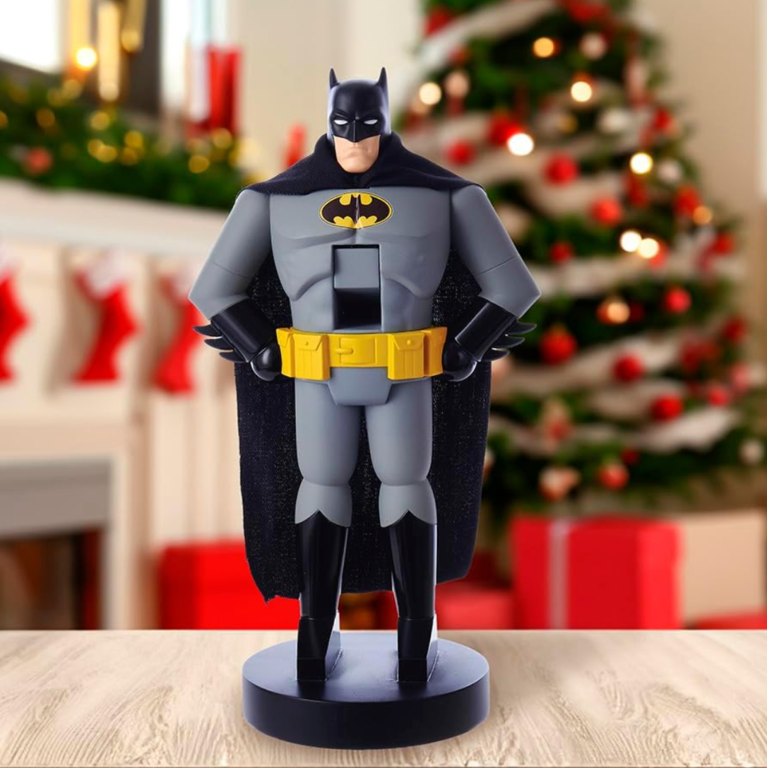 The Canton Christmas Shop 10&quot; Officially Licensed Cartoon Style Batman Character Nutcracker by Kurt Adler