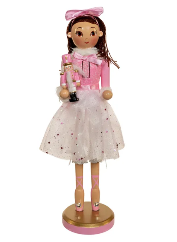 Christmas Cheer All Year 12" Clara Brunette Ballerina Nutcracker F2342