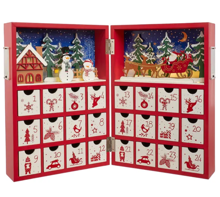 The Canton Christmas Shop 13_Battery_Operated_Advent_Lighted_Calendar_by_Kurt_Adler