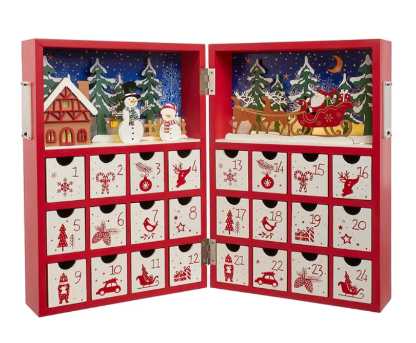 The Canton Christmas Shop 13_Battery_Operated_Advent_Lighted_Calendar_by_Kurt_Adler