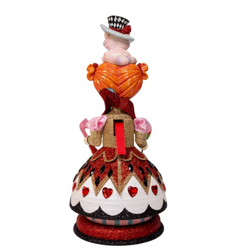 Christmas cheer all year 13" decorative queen of hearts nutcracker by Kurt Adler