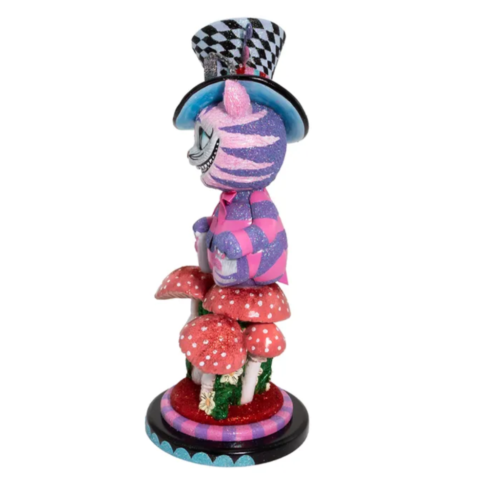 The Canton Christmas Shop 15" Hollywood 15" Cheshire Cat Nutcracker Alice in wonderland collection Kurt Adler