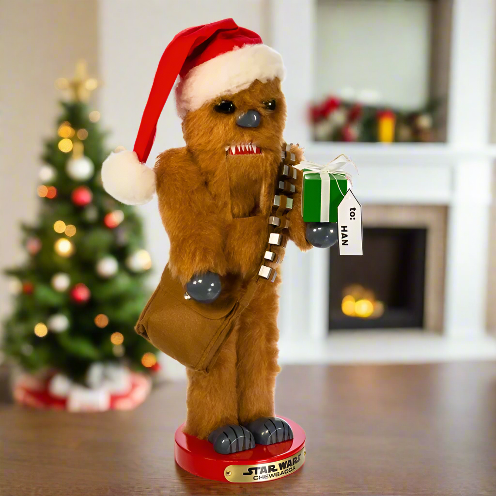 Christmas Cheer All Year 15&quot; Steinbach Star Wars™ Chewbacca Nutcracker ES6182SW