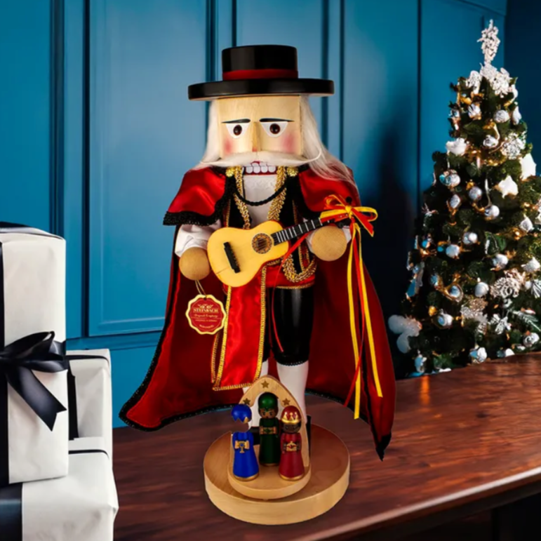 Christmas Cheer All Year 17&quot; Steinbach Spanish Santa Nutcracker (31st In Series) German Nutcracker