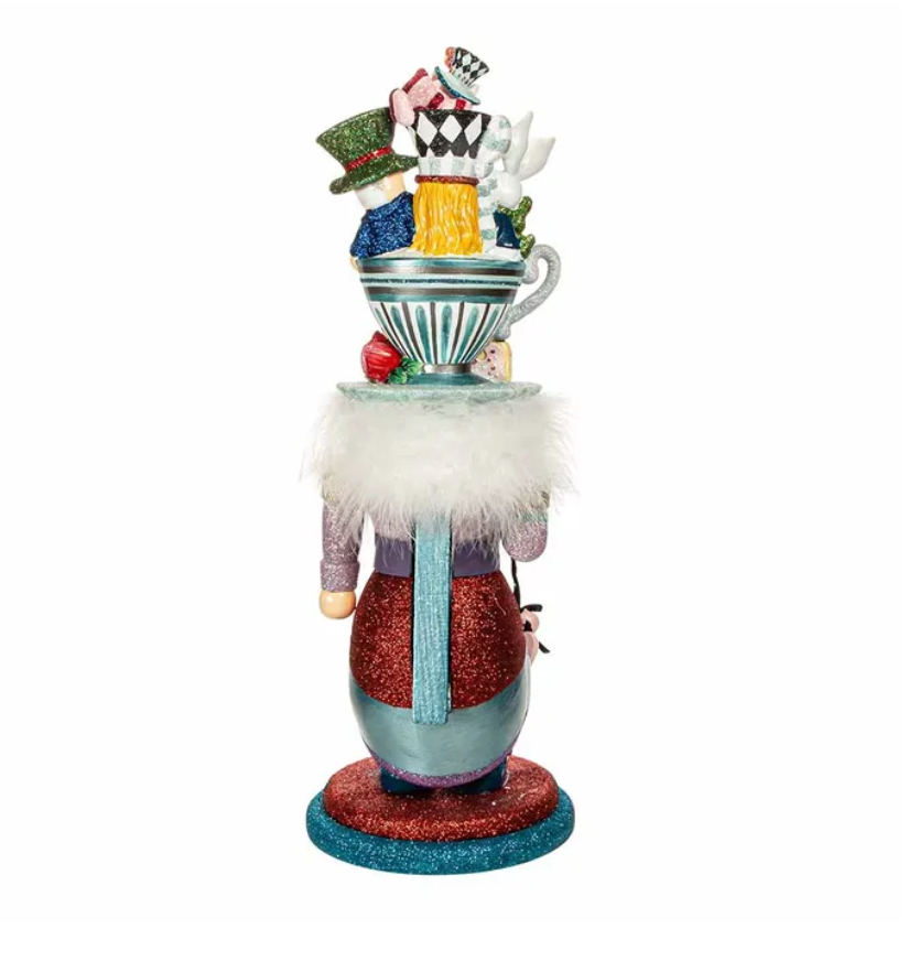 The Canton Christmas Shop 18-Inch Hollywood Alice in Wonderland Characters Teacup Hat Nutcracker by Kurt Adler