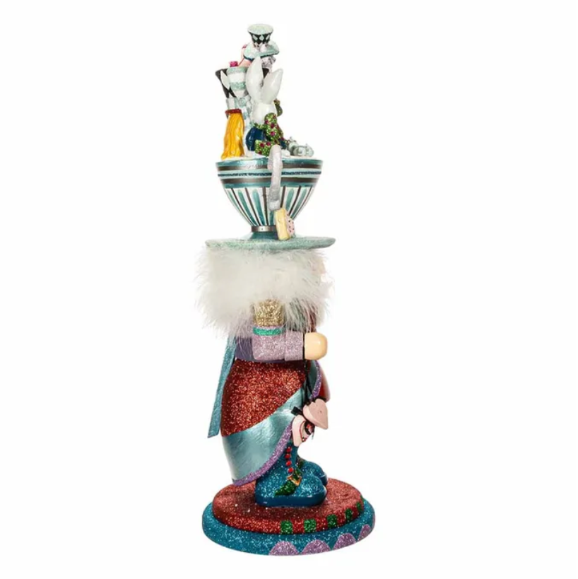 The Canton Christmas Shop 18-Inch Hollywood Alice in Wonderland Characters Teacup Hat Nutcracker by Kurt Adler