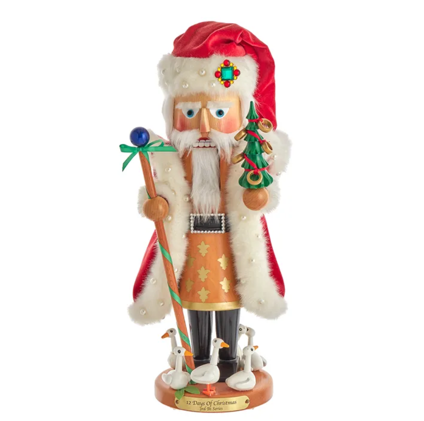 Christmas Cheer All Year 18" Steinbach 12 Days Of Christmas Musical Nutcracker, Part 3