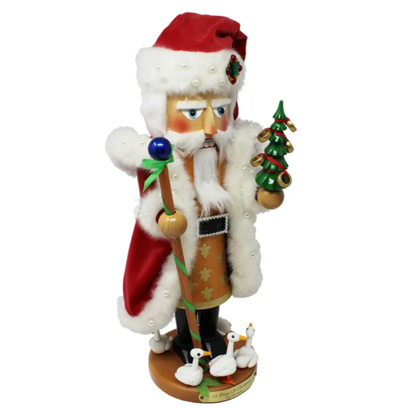Christmas Cheer All Year 18" Steinbach 12 Days Of Christmas Musical Nutcracker, Part 3