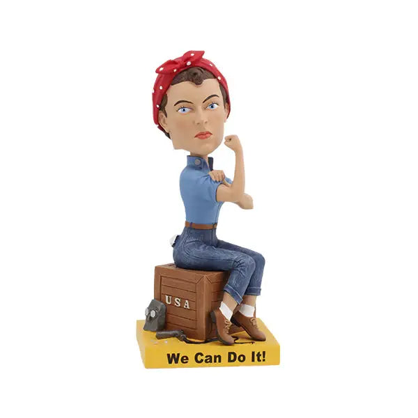Rosie the Riveter Collectible Bobblehead