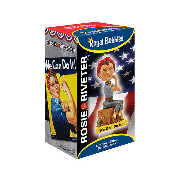 Rosie the Riveter Collectible Bobblehead
