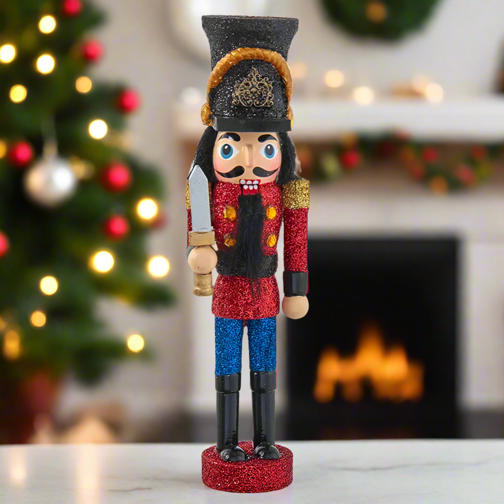 Christmas Cheer All Year 6" Hollywood Nutcrackers™ Nutcracker Prince Ornament Kurt Adler HA0654