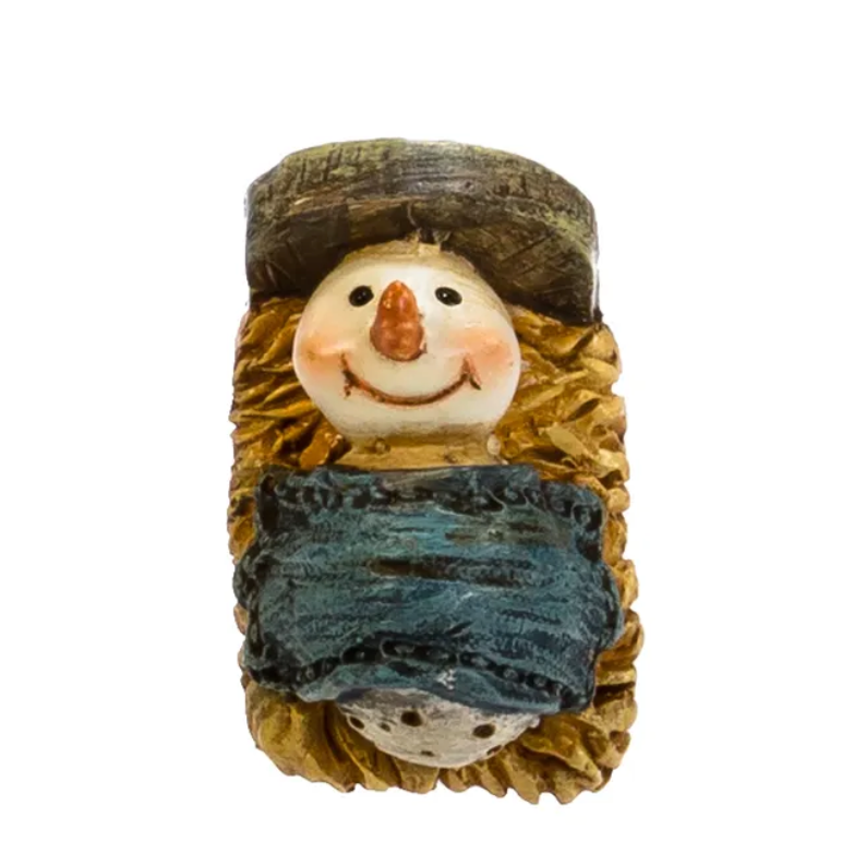 Christmas Cheer All Year snowman nativity set of seven rustic christmas Kurt Adler J7344