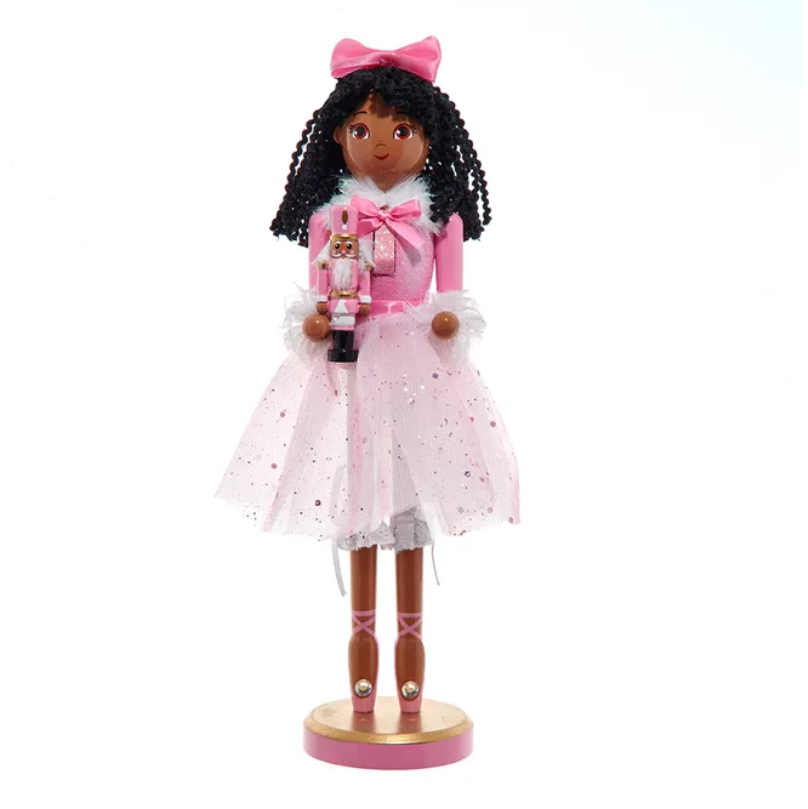Christmas Cheer All Year 12" Black Clara Ballerina Nutcracker F2269 by Kurt Adler Nutcracker Ballet