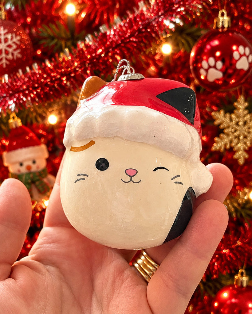 Christmas Cheer All year Squishmallows ornament collection officially licensed cam the cat decoupage 
