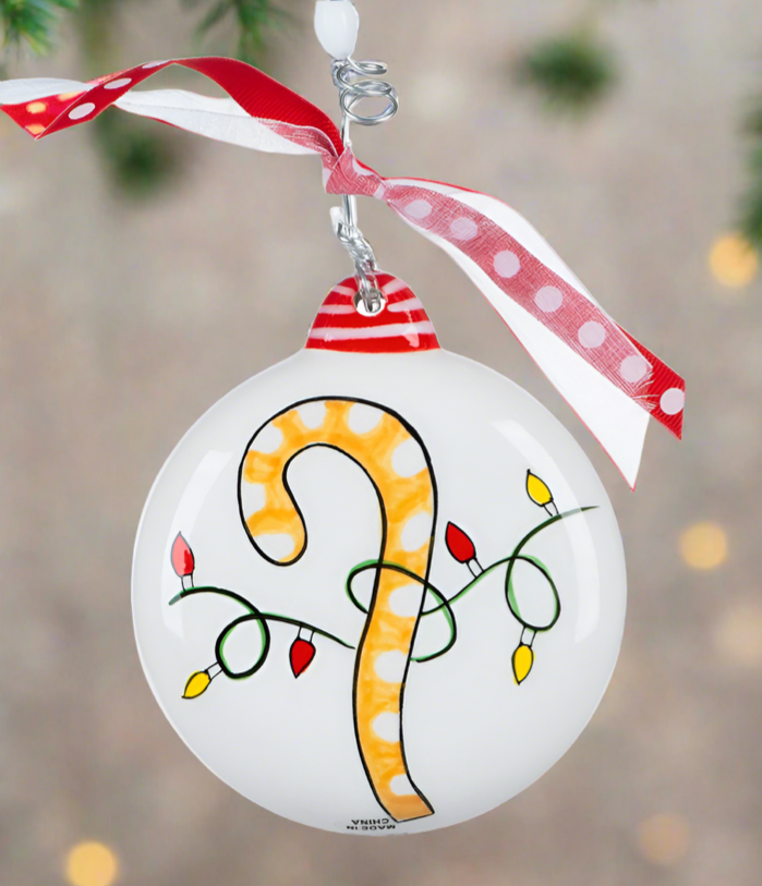 The Canton Christmas Shop Merry Catmas Puff Christmas Ornament by Glory Haus